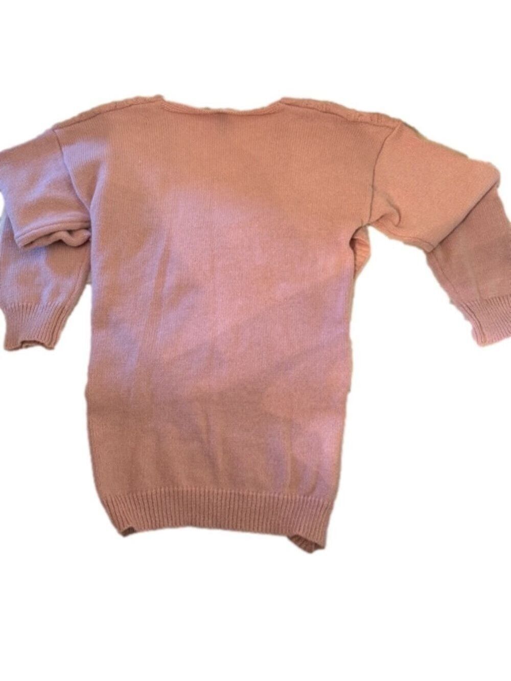 NoraCora Sweater Size S. Dusty pink/rose colored. Wrap front On Off Shoulder NEW - Picture 12 of 16